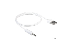 DELOCK Ipod Shuffle Kabel 3,5mm Klinke -> USB A St/St...