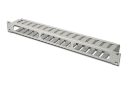 DIGITUS Rangierpanel 1HE Abnehmbare Rückblende grau
