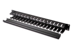 DIGITUS Rangierpanel 1HE Abnehmbare Rückblende schwarz