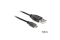 DELOCK USB Kabel A -> Micro-B St/St 1.50m mit LED sw