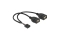 DELOCK USB Kabel Pinheader 10Pin -> 2x A Bu/Bu 0.20m