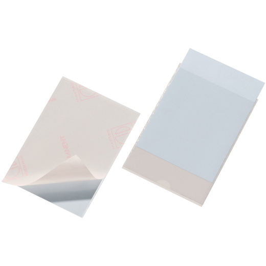 Selbstklebetasche POCKETFIX® - 148x105 mm, seitlich offen, transparent, 10 Stück
