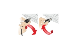 DELOCK Easy USB Kabel A -> B St/St 1.00m schwarz