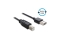 DELOCK Easy USB Kabel A -> B St/St 1.00m schwarz