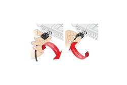 DELOCK USB Kabel A -> Mini-B St/St 5.00m sw Easy USB