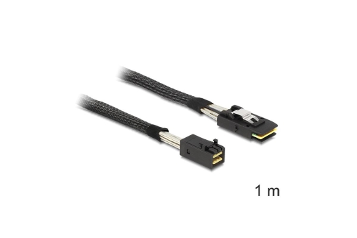 DELOCK SAS Kabel Mini SAS HD -> Mini SAS 36Pin St/St 1.00m