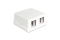 DELOCK Keystone Leergehäuse 2-Port