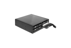 DELOCK Wechselrahmen 4x 2,5 SATA HDD in 5,25 Schacht