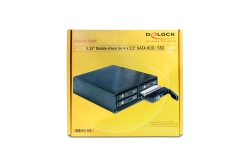 DELOCK Wechselrahmen 4x 2,5 SATA HDD in 5,25 Schacht