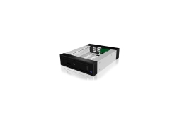 Carrier IcyBox IB-129SSK-B mit 4 HDD Schrauben black