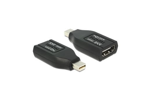 DELOCK Displayport Adapter mini DP -> HDMI St/Bu schw