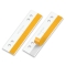 Heftstreifen HEFTFIX® - selbstklebend, PVC, 105 mm, weiß, 50 Stück