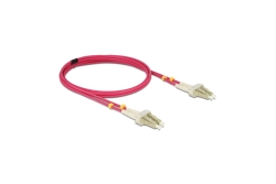 DELOCK LWL Patchkabel LC -> LC 2.00m Multimode Duplex OM4