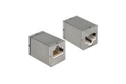 DELOCK RJ45 Adapter RJ45 -> RJ45 Bu/Bu Cat6 geschirmt kom