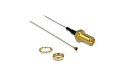 DELOCK HF Kabel I-PEX -> RP-SMA St/Bu 0.20m