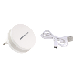 RealPower Powerbank PBC-1800 weiß 1.800mAh