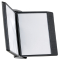 Sichttafelset SHERPA® style wall 10, mit 10 Sichttafeln A4, schwarz