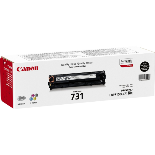 Toner Canon 731 BK black 1400 Seiten