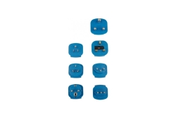 Brennenstuhl Adapter Reise-Set 7 Stecker 10 A Sicherung