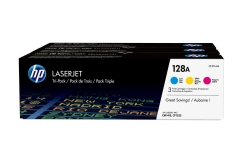 HP 128A 3x Dreifarbig LaserJet Tonerpatrone