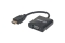 MANHATTAN Konverter HDMI -> VGA St/Bu schwarz Polybag