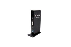 Club3D Dockingstation USB3 ->4xUSB2/2xUSB3/HDMI/DVI black retail