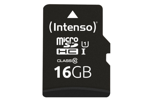 Intenso SD MicroSD Card 16GB SD-HC UHS-I