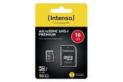 Intenso SD MicroSD Card 16GB SD-HC UHS-I