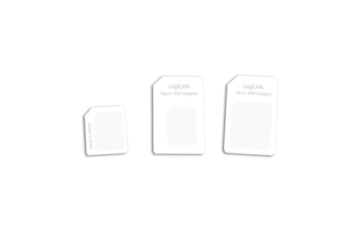 Logilink Dual SIM Card Adapter nano-> micro, standard