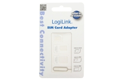 Logilink Dual SIM Card Adapter nano-> micro, standard