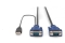 DIGITUS KVM-Kabel D-Sub15 -> USB+D-Sub15 St/St 1.80m