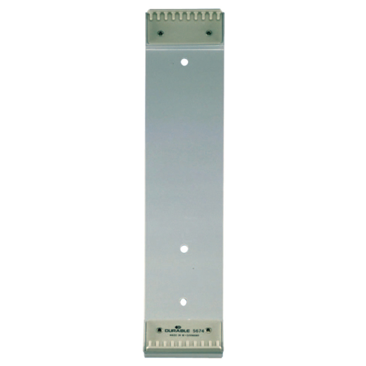 Sichttafelsystem FUNCTION WALL Module - grau, für 10 Tafeln A4, 73 x 322 mm