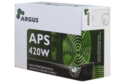 Inter-Tech Netzteil 420W Argus APS-420W 120mm Lüfter