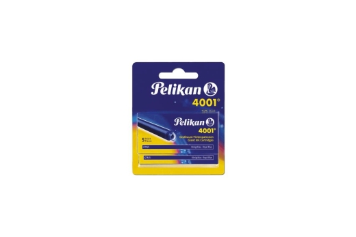 Pelikan Tintenpatrone 4001 GTP/5 Königsblau Großraum 2x 5Stü Blister