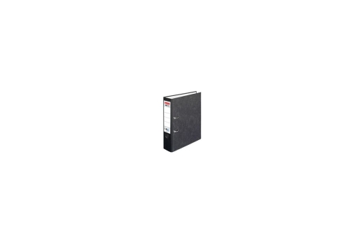 Herlitz Ordner maX.file nature A4 8cm schwarz Wolkenmarmor