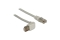 DELOCK Patchkabel gewinkelt RJ45 S/FTP Cat5e 1.00m grau