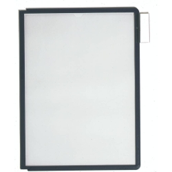 Sichttafel SHERPA® PANEL A4, schwarz