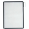 Sichttafel SHERPA® PANEL A4, schwarz