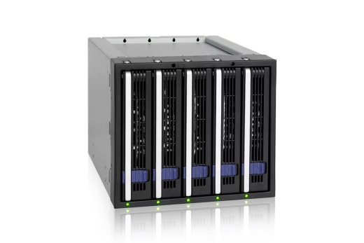 Backplane IcyDock 5x8,9cm SATAI-III in 3x5,25 MB155SP-B sw