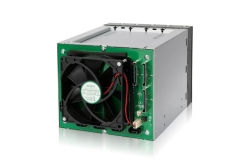 Backplane IcyDock 5x8,9cm SATAI-III in 3x5,25 MB155SP-B sw