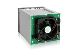 Backplane IcyDock 5x8,9cm SATAI-III in 3x5,25 MB155SP-B sw