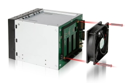 Backplane IcyDock 5x8,9cm SATAI-III in 3x5,25 MB155SP-B sw