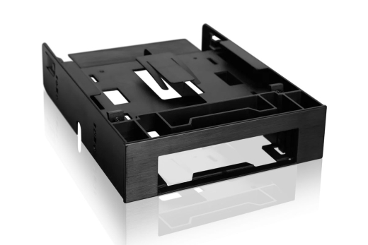 Adapter IcyDock 3,5 -> 5,25 + 2x6,3cm HDDs/SSDs 7-9,5mm