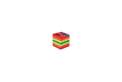 Herlitz Notizklotz Big 9 9x9x9cm 700Bl. vierfarb. geleimt