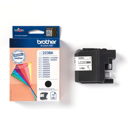Patrone Brother LC-223BK MFC-J4420DW/J4620DW