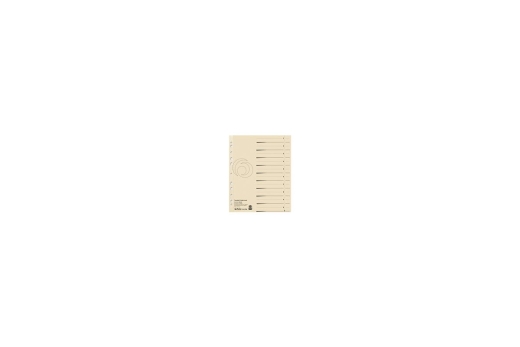 Herlitz Trennblatt A4 Manilakarton chamois 50er Packung