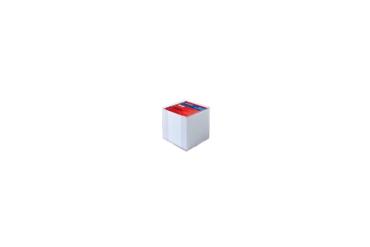 Herlitz Zettelkasten 9x9x9cm 700Bl. weiß transp.
