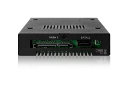 Backplane IcyDock 2x6,3cm SATAI-III in 1x3,5 HDD/SSD sw
