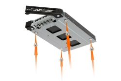 Backplane IcyDock 2x6,3cm SATAI-III in 1x3,5 HDD/SSD sw