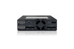 Backplane IcyDock 2x6,3cm SATAI-III/SAS in 1x5,25 HDD/SSD